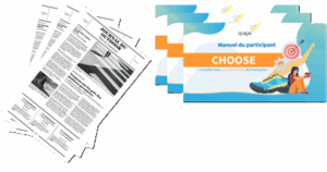 Image des notes de conjonctures et manuel du participant Choose