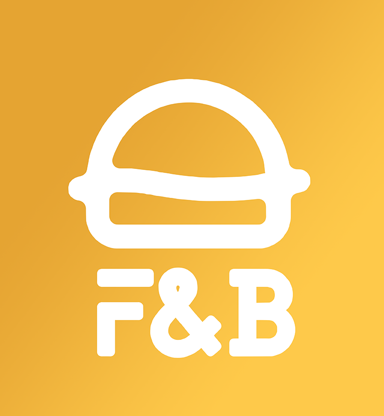 Logo jeu d'entreprise F&B spécial restauration