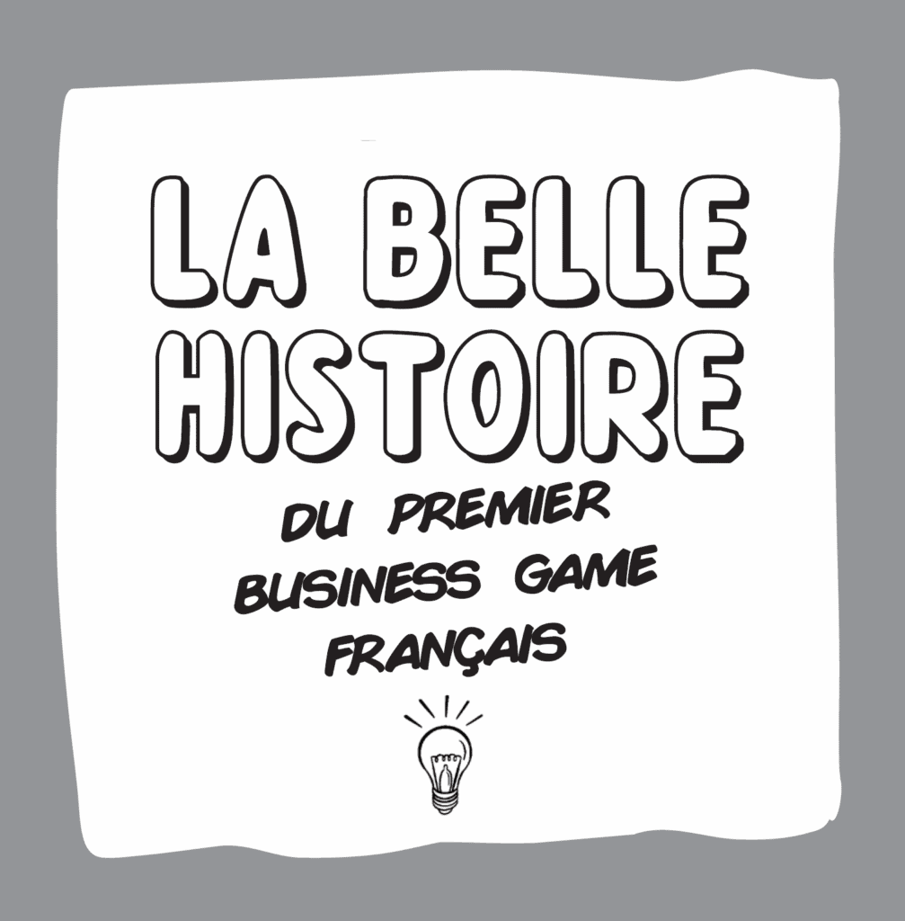 Extrait de la BD ipaje "Lilou apprend avec un business game" - la fabuleuse histoire du premier business game français